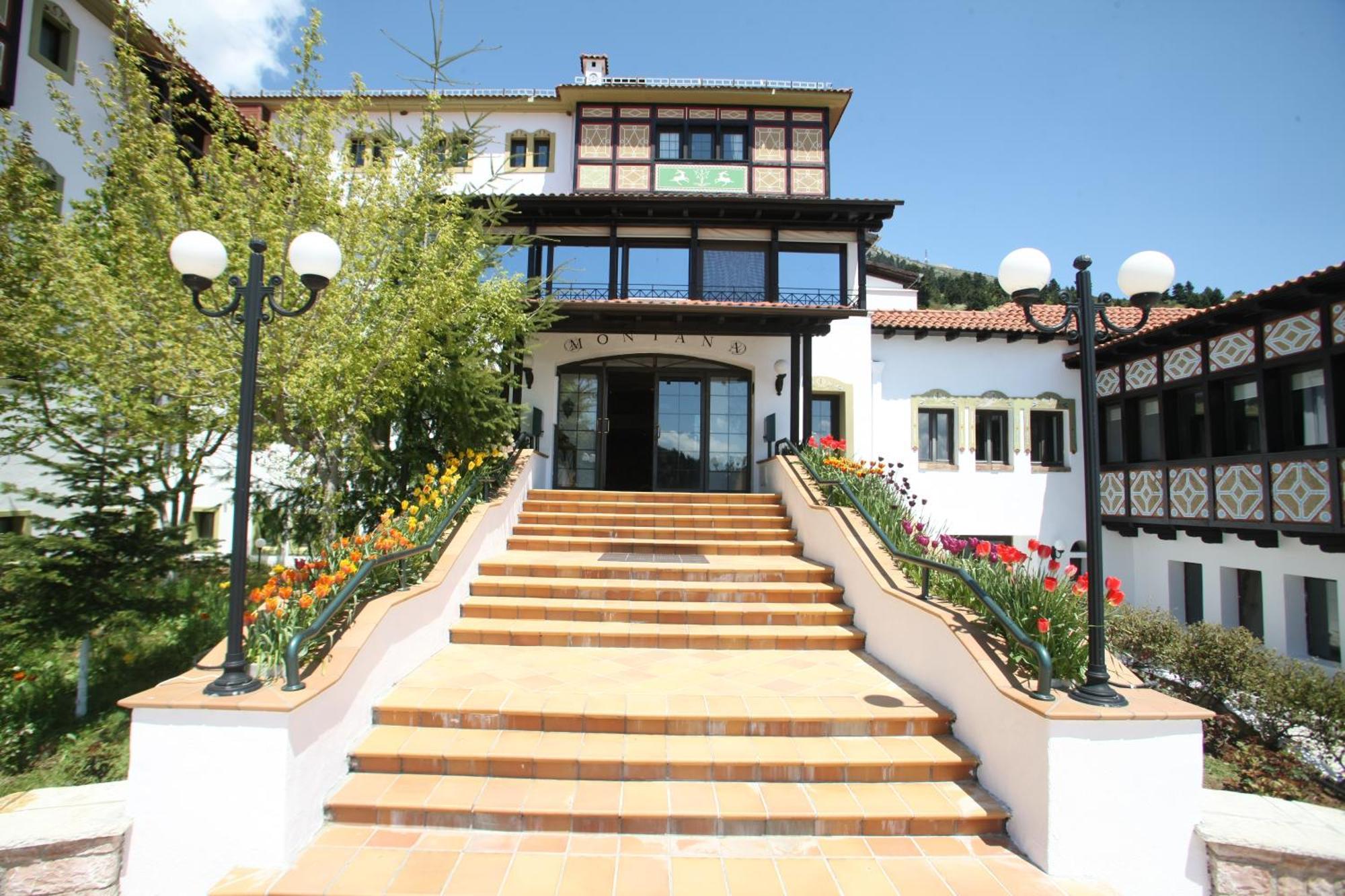 Hotel Spa Montana Karpenísion Exteriör bild